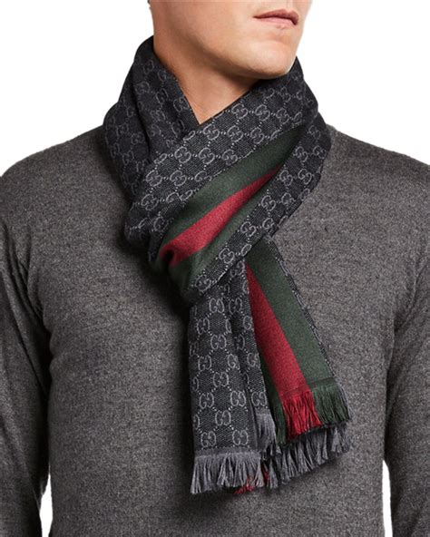 gucci mens scarf replica|gucci scarf unisex.